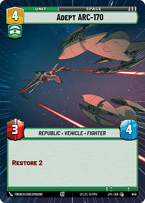 Adept ARC-170 Card Front