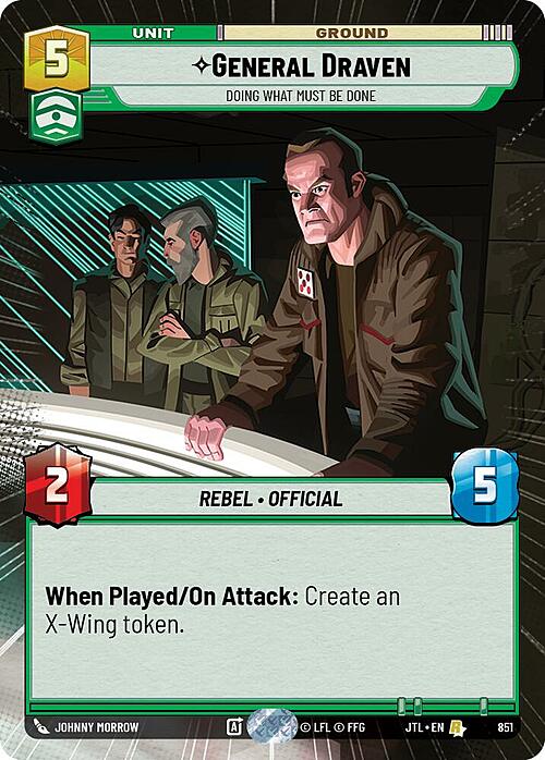General Draven - Doing What Must Be Done Card Front