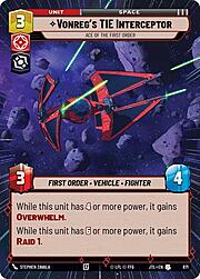 Vonreg's TIE Interceptor - Ace of the First Order