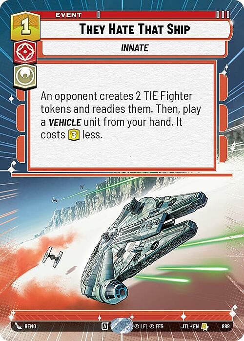 They Hate That Ship Card Front
