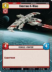 Orbiting K-Wing