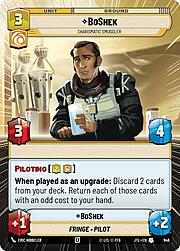 BoShek - Charismatic Smuggler