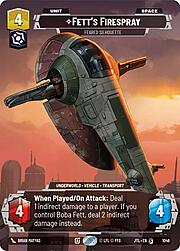 Fett's Firespray - Feared Silhouette
