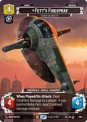 Fett's Firespray - Feared Silhouette