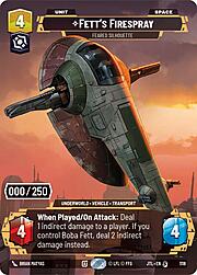 Fett's Firespray - Feared Silhouette