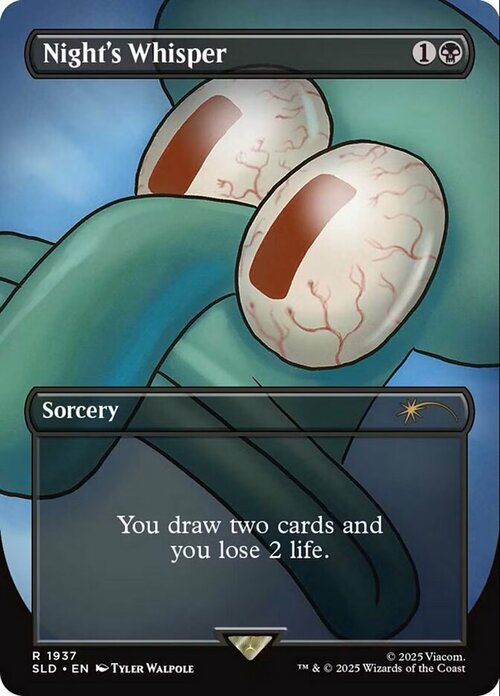 Night's Whisper Card Front