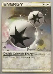 Double Colorless Energy