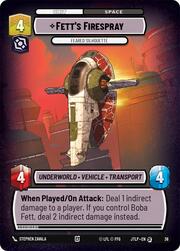 Fett's Firespray, Feared Silhouette