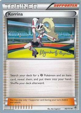 Korrina Card Front