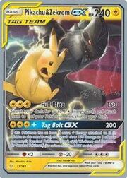 Pikachu & Zekrom GX