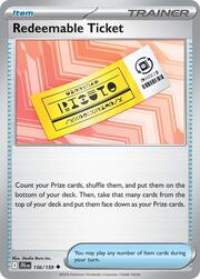 Reciprocating Ticket