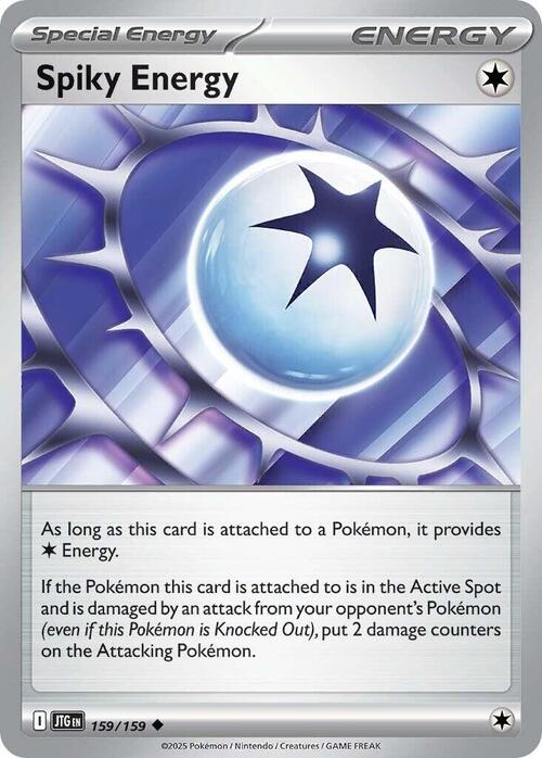 Spike Energy Card Front
