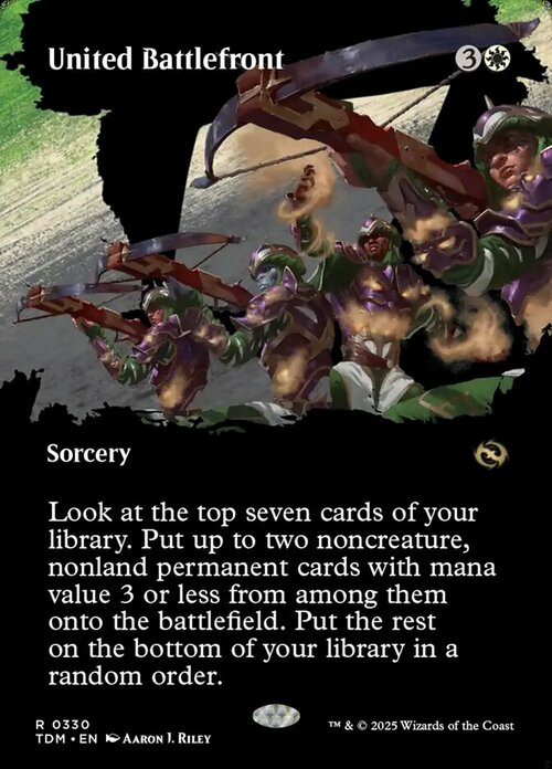 United Battlefront Card Front