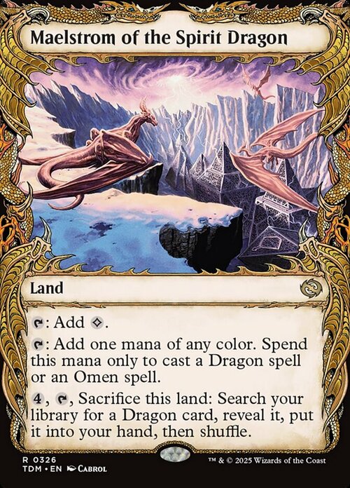 Maelstrom of the Spirit Dragon Card Front