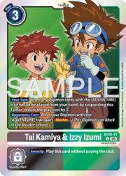 Tai Kamiya & Izzy Izumi