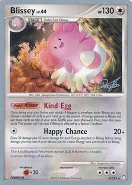 Blissey LV.44 Card Front