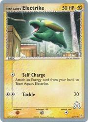 Team Aqua's Electrike