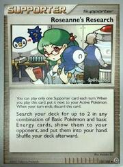 Roseanne's Research