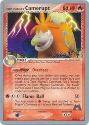 Team Magma's Camerupt