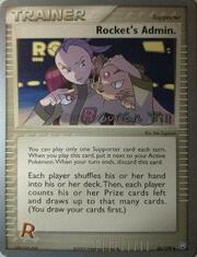 Rocket's Admin.