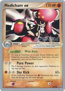 Medicham ex Card Front