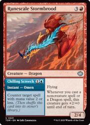 Runescale Stormbrood // Chilling Screech