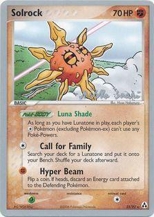 Solrock Card Front