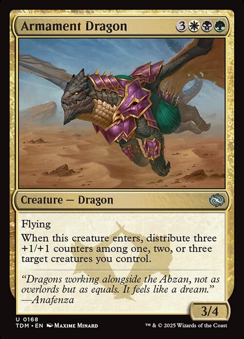Armament Dragon Card Front