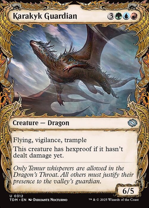 Karakyk Guardian Card Front