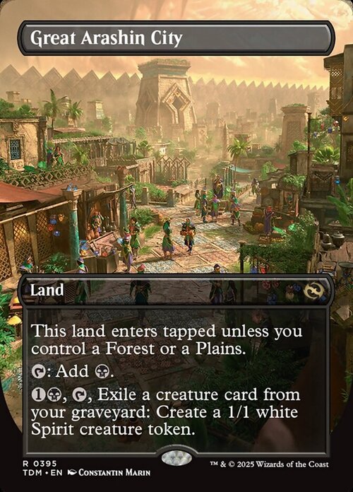Great Arashin City Card Front
