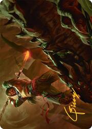 Art Series: Sarkhan's Resolve