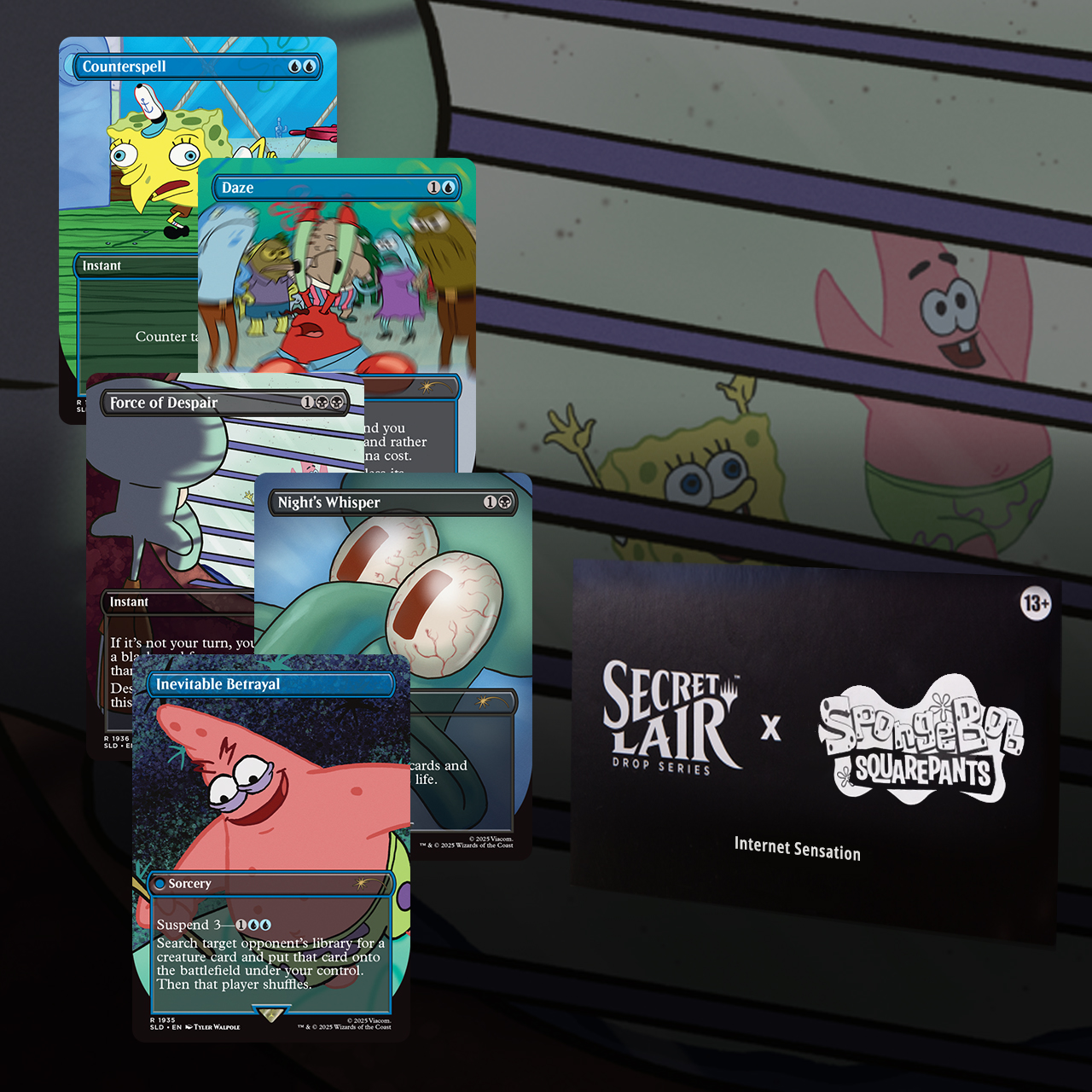 Secret Lair x SpongeBob SquarePants | Internet Sensation