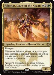 Felothar, Aurora de los Abzan