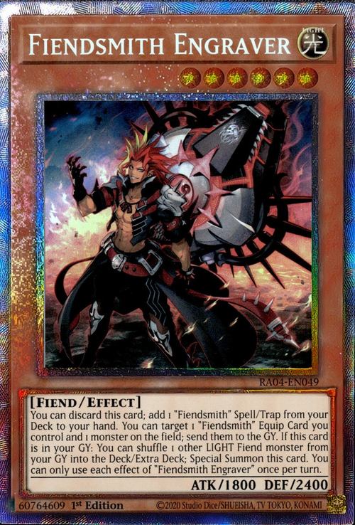 Fiendsmith Engraver Card Front