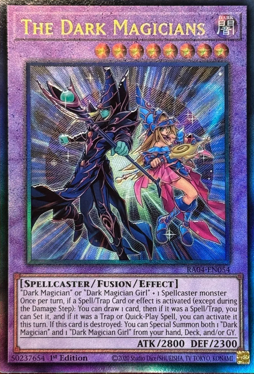 The Dark Magicians Card Front
