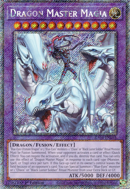 Dragon Master Magia Card Front