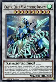 Crystal Clear Wing Synchro Dragon
