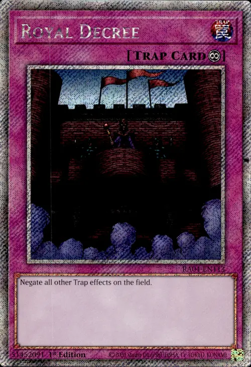 Royal Decree Card Front
