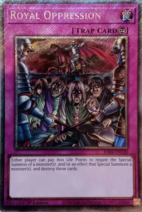Royal Oppression Card Front