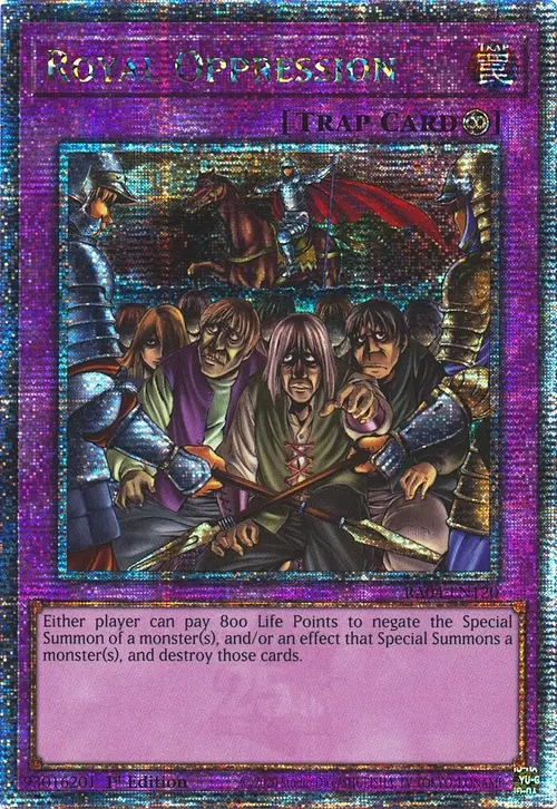 Royal Oppression Card Front
