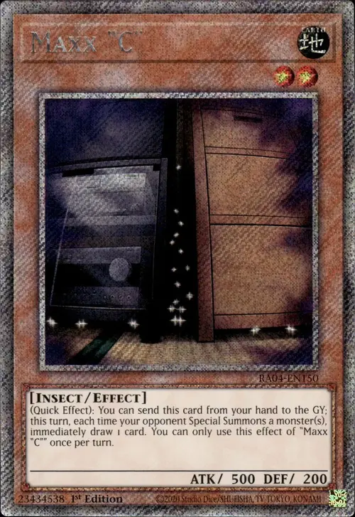 Maxx "C" Card Front