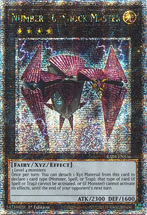 Number 16: Shock Master Card Front