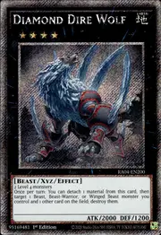 Diamond Dire Wolf