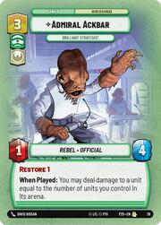 Admiral Ackbar, Brilliant Strategist