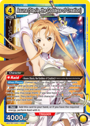 Asuna (Stacia, the Goddess of Creation)