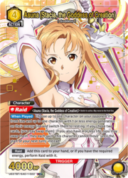 Asuna (Stacia, the Goddess of Creation)