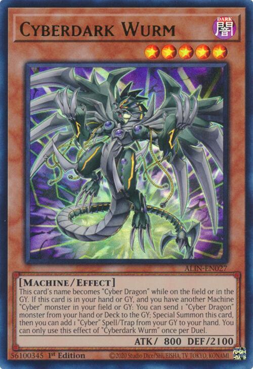 Wurm Cyberoscuro Card Front