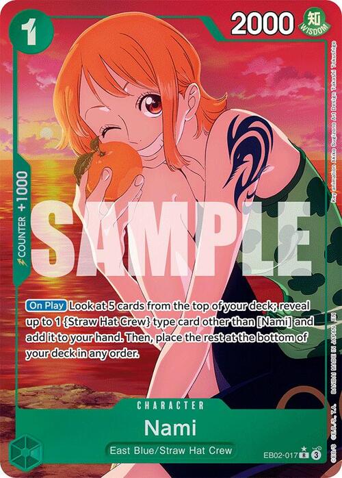 Nami Card Front