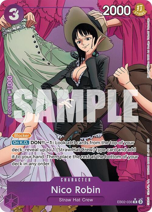 Nico Robin Card Front