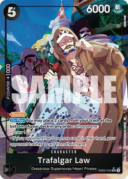 Trafalgar Law Card Front